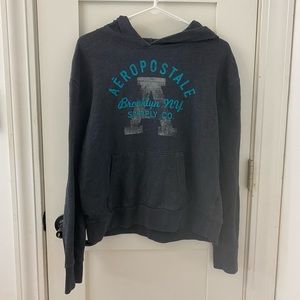 L Grey Aeropostale Hoodie